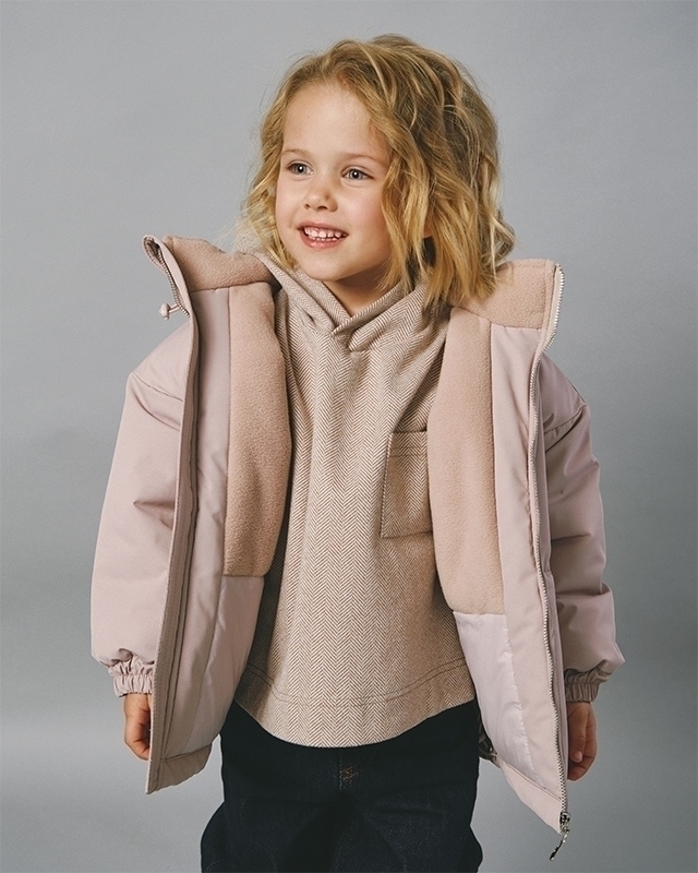 Куртка детская Пыльно-розовый Фото 4