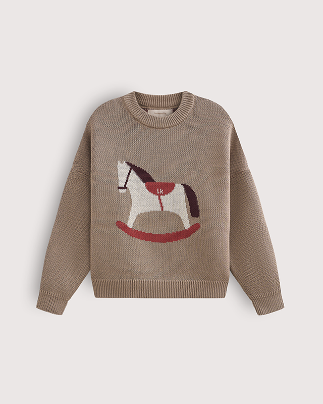 Свитер детский Кофейный Фото 1