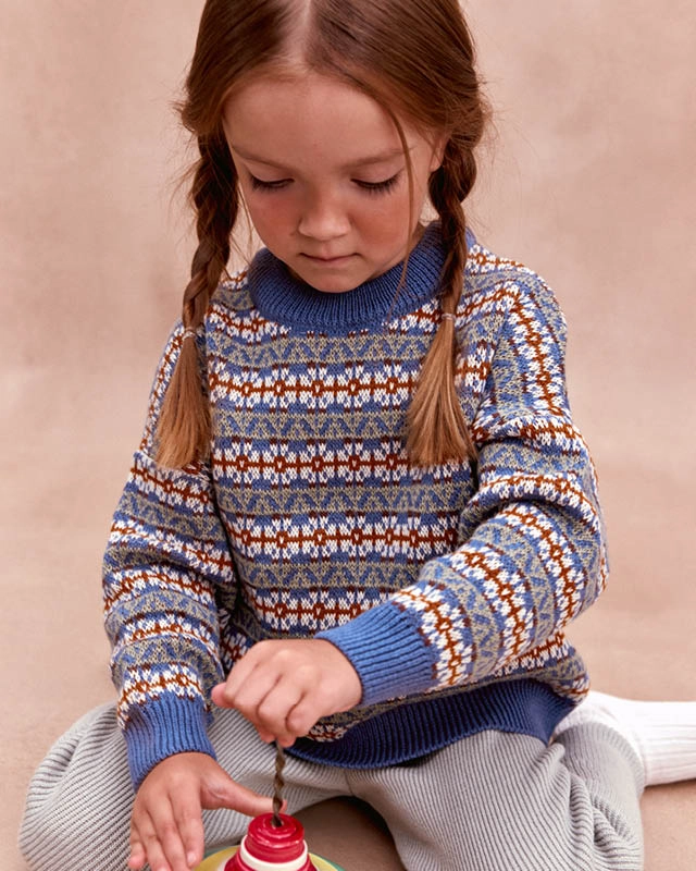 Свитер детский шерстяной Мультиколор Фото 4