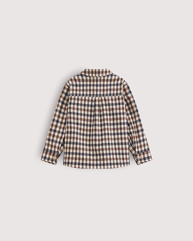 Рубашка детская Бежевый Фото 7 Рубашка детская Бежевый Фото 7