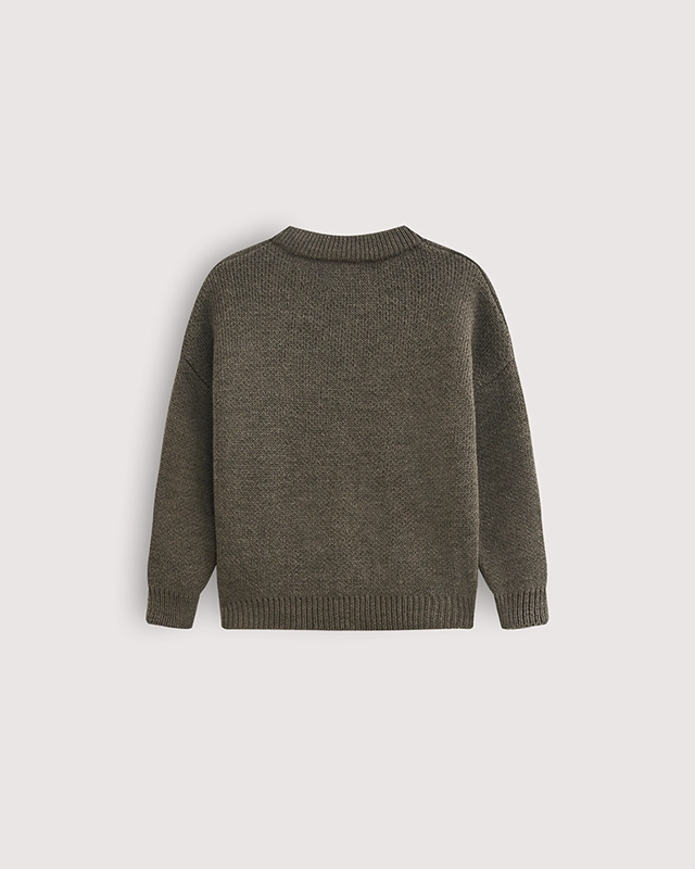 Свитер детский Коричневый Фото 7 Свитер детский Коричневый Фото 7