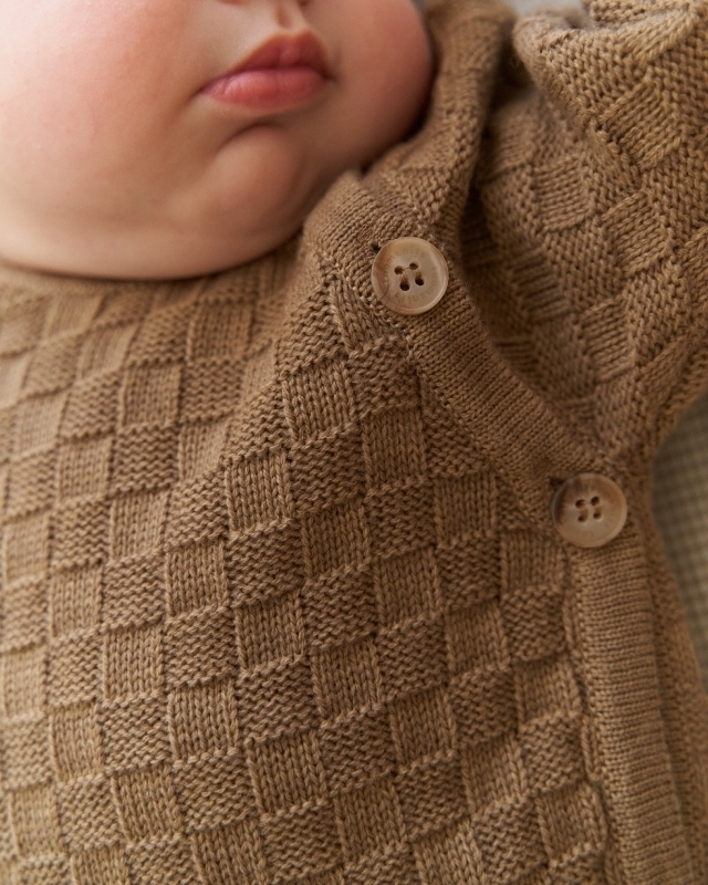 Комбинезон детский из шерсти мериноса Капучино Фото 5