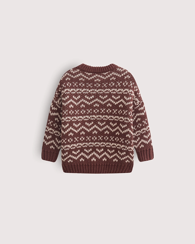 Свитер детский шерстяной Шоколад Фото 9