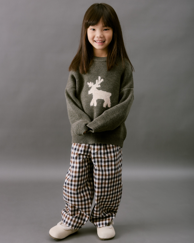 Свитер детский шерстяной Серый Фото 2