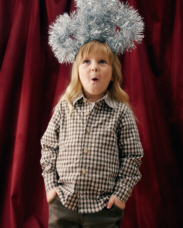 Рубашка детская Зеленый Фото 4