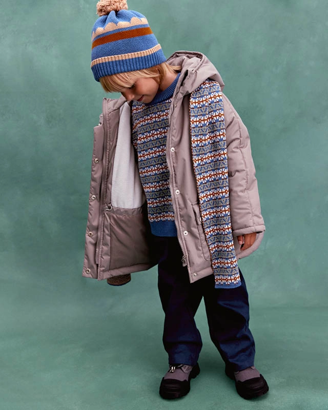 Куртка детская зимняя Серый Фото 2