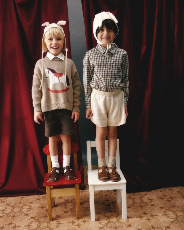 Свитер детский Кофейный Фото 5 Свитер детский Кофейный Фото 5