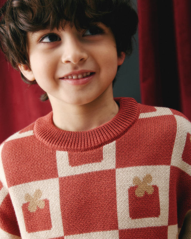 Свитер детский Бордо Фото 3 Свитер детский Бордо Фото 3