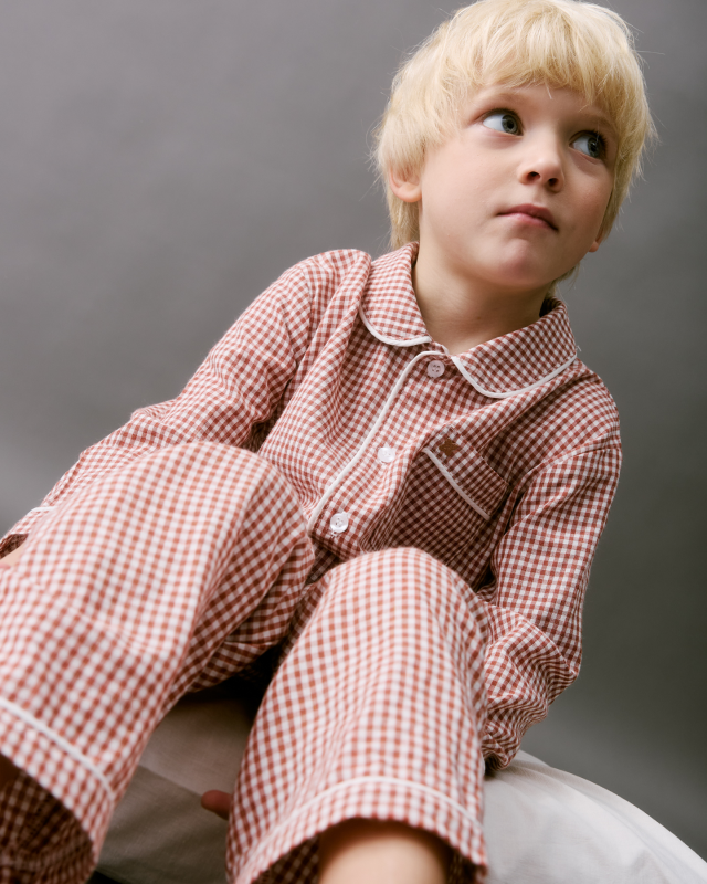 Пижама детская Красный Фото 2