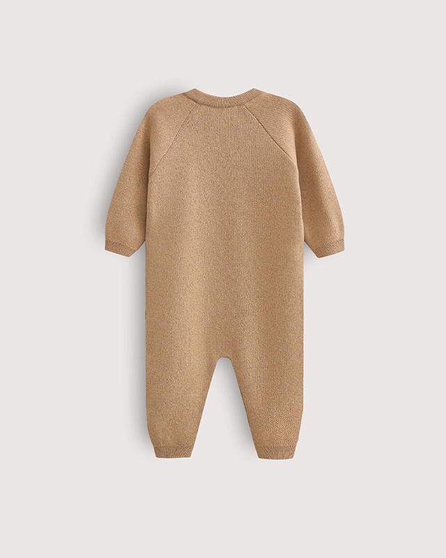 Комбинезон детский шерстяной Бежевый Фото 2