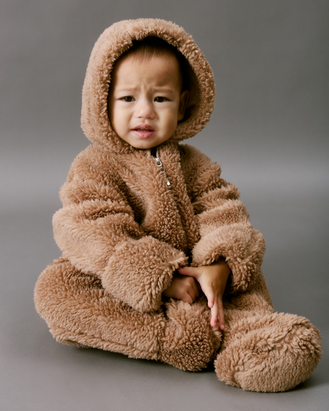 Комбинезон детский утепленный Коричневый Фото 6 Комбинезон детский утепленный Коричневый Фото 6