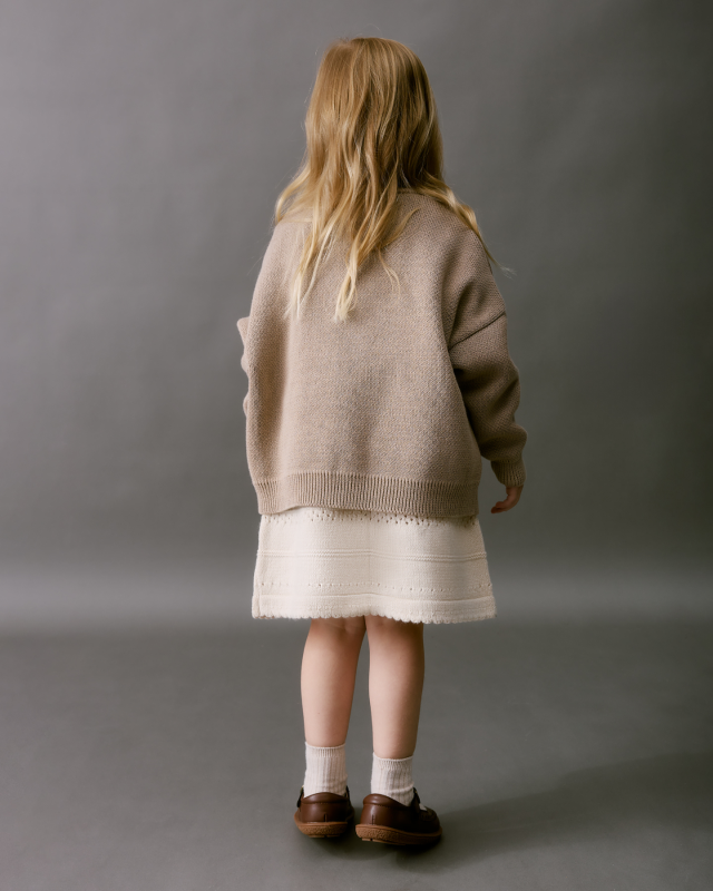 Свитер детский Кофейный Фото 4 Свитер детский Кофейный Фото 4