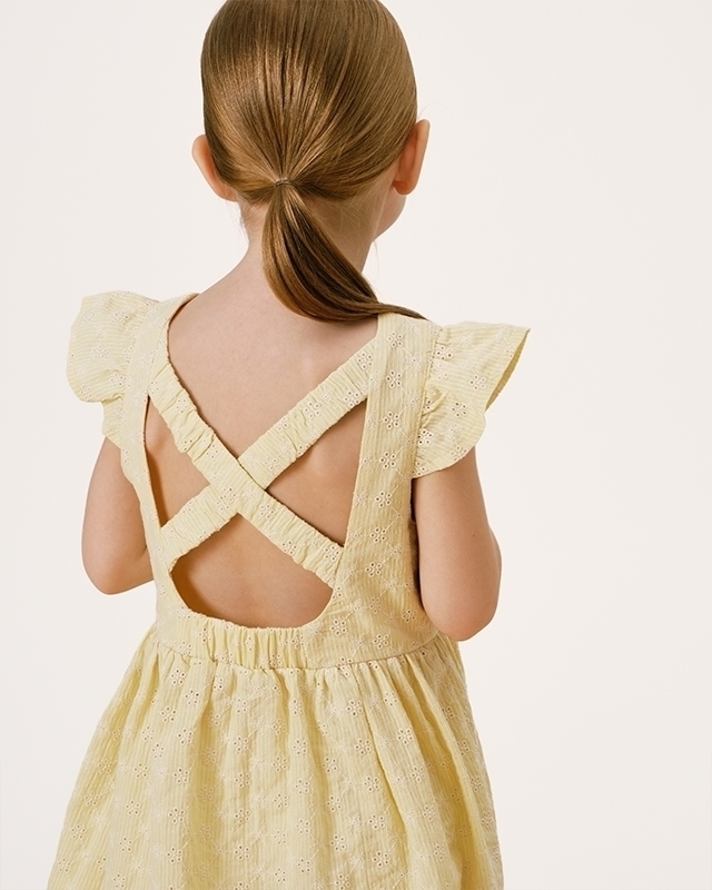 Платье для девочки Лимонный Фото 3