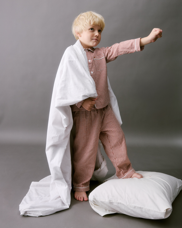 Пижама детская Красный Фото 1