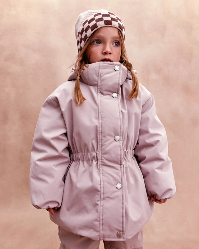 Куртка детская зимняя Пудровый Фото 4