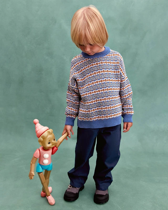 Свитер детский шерстяной Мультиколор Фото 3