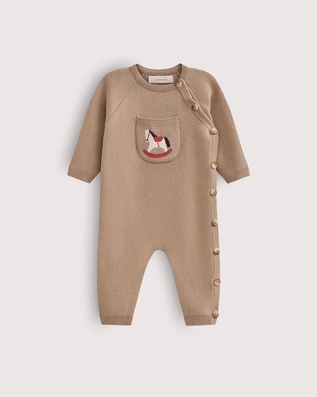 Комбинезон детский Кофейный Фото 3