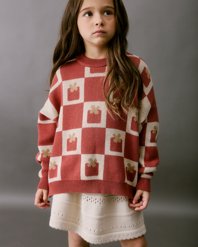 Свитер детский Бордо Фото 4