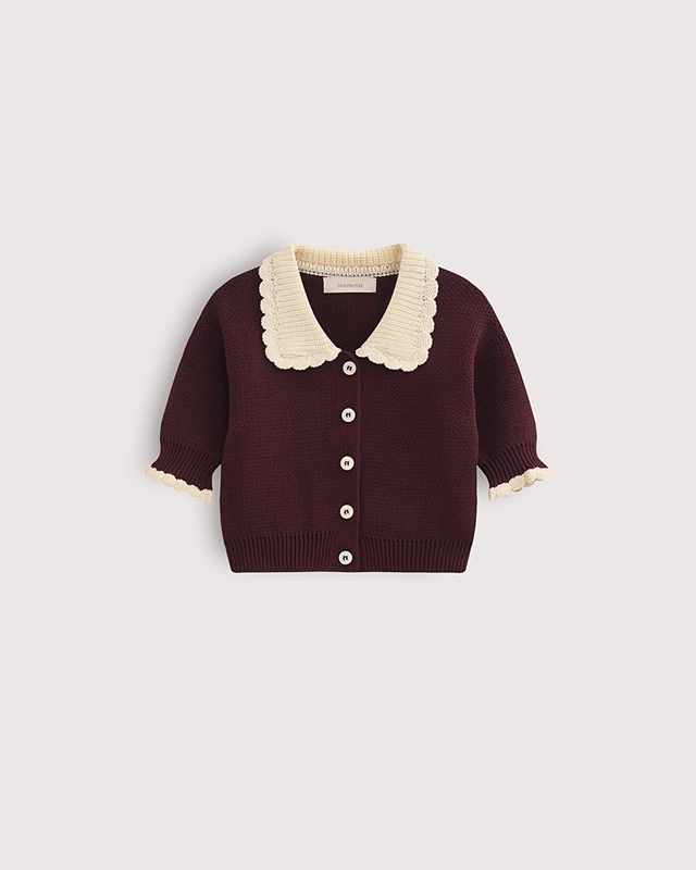 Кардиган детский Бордо Фото 1