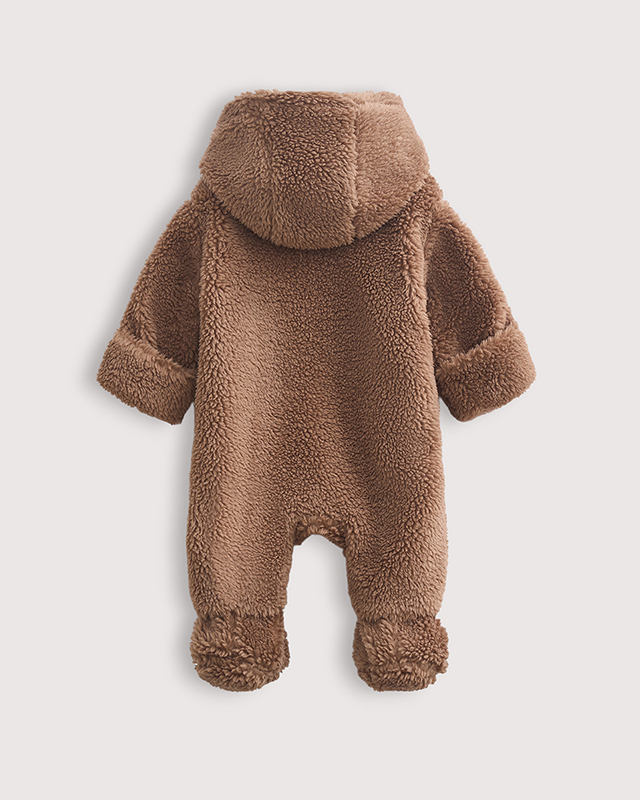 Комбинезон детский утепленный Коричневый Фото 2 Комбинезон детский утепленный Коричневый Фото 2