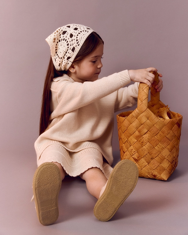 Свитер детский Молочный Фото 3 Свитер детский Молочный Фото 3