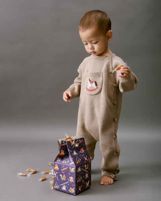 Комбинезон детский Кофейный Фото 1