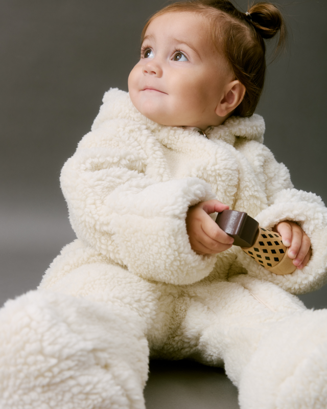 Комбинезон детский утепленный Бежевый Фото 1