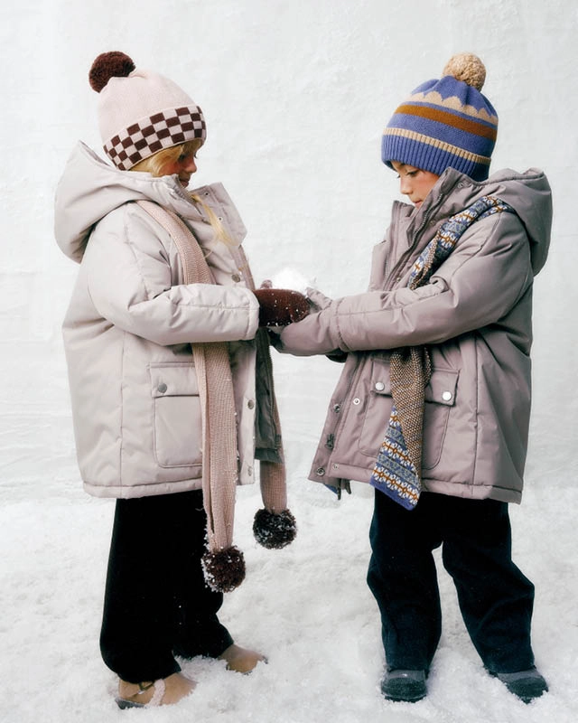 Шарф детский Бежевый Фото 3