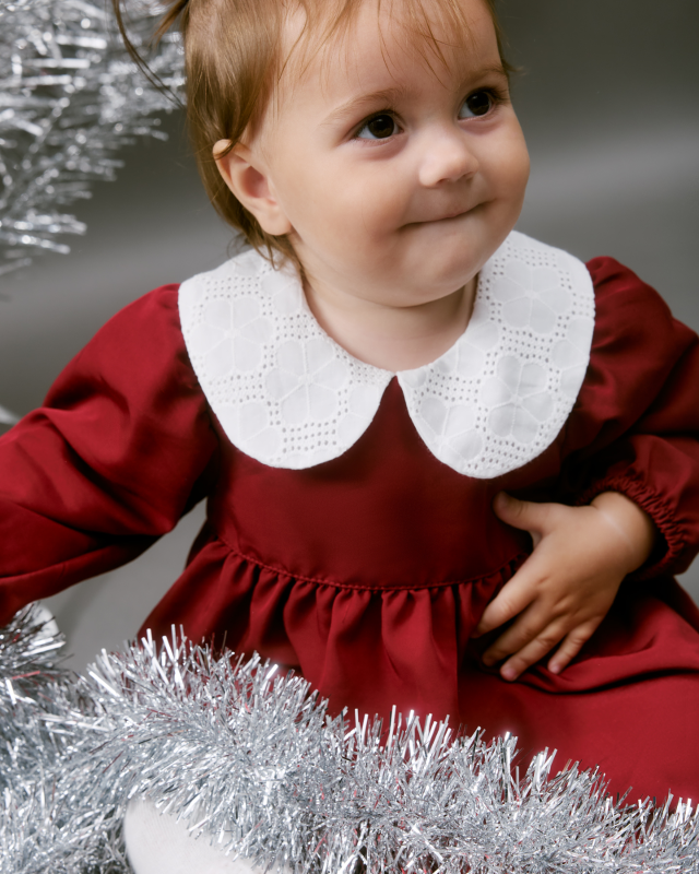 Комплект из платья с блумерами Бордо Фото 4 Комплект из платья с блумерами Бордо Фото 4