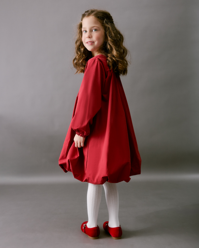 Платье для девочки Бордо Фото 5 Платье для девочки Бордо Фото 5