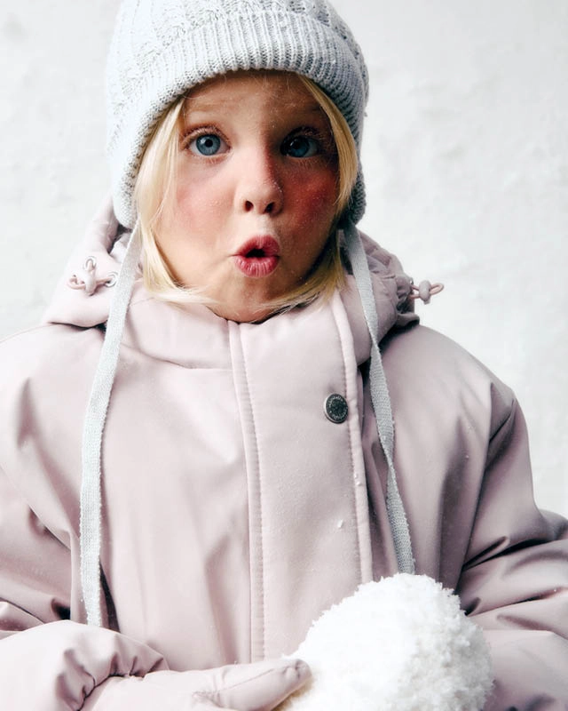 Куртка детская зимняя Пудровый Фото 3