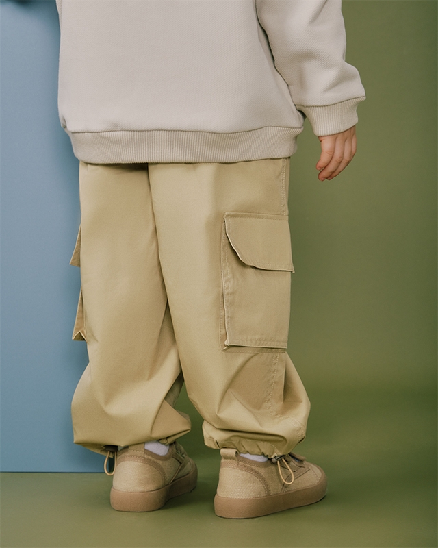 Детские брюки с карманами Песочный Фото 4
