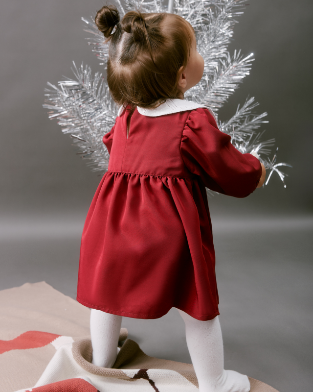 Комплект из платья с блумерами Бордо Фото 5 Комплект из платья с блумерами Бордо Фото 5