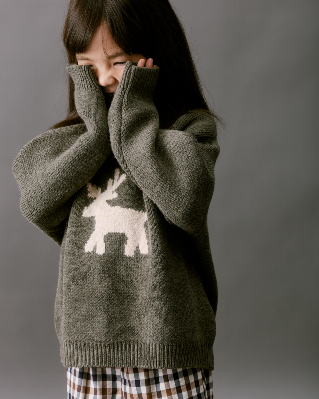 Свитер детский Коричневый Фото 1