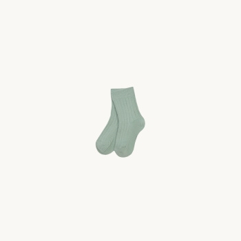Носки в рубчик Зеленый