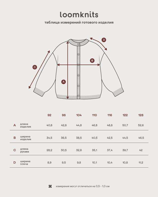 Кардиган детский Синий Фото 6