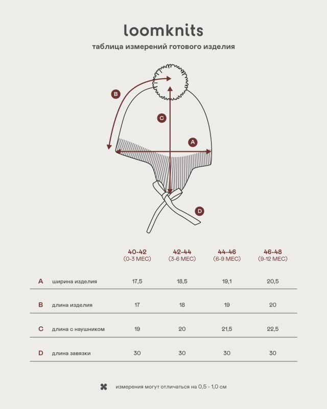 Шапка детская Экрю Фото 3