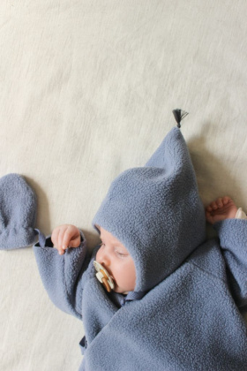 Baby hat Smoky blue